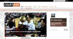 Desktop Screenshot of courtsidefilms.com